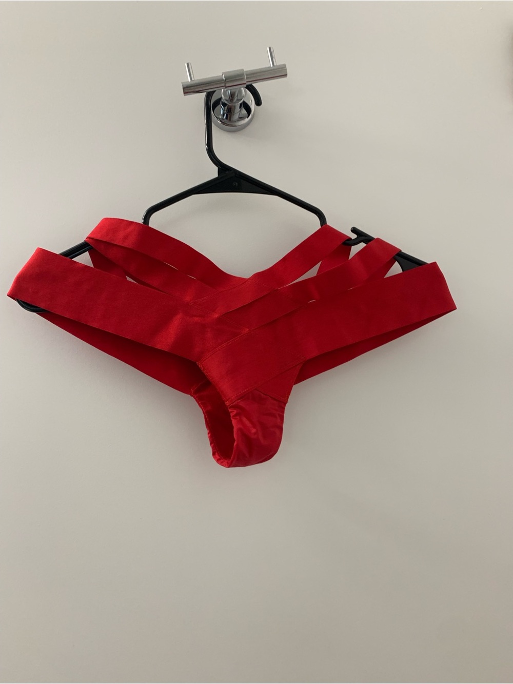 Victoria's Secret Red Strappy Cheeky Bikini Brief